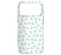 Carcasa para iPhone 17 Pro MAX Pale Green Leave Petal Refreshing Tranquil Minimal Pattern