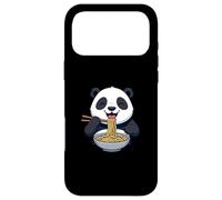Carcasa para iPhone 17 Pro MAX Panda Comiendo Fideos Ramen Dibujos Animados Diseño