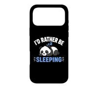 Carcasa para iPhone 17 Pro MAX Panda Sleep Funny Nap Humor Lazy I'D Rather Be Sleeping