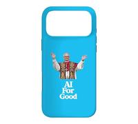 Carcasa para iPhone 17 Pro MAX Papa León XIV AI para el Bien - MAGNIFICA HUMANITAS