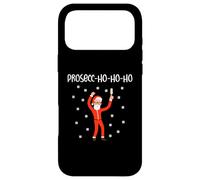 Carcasa para iPhone 17 Pro MAX Papá Noel Borracho Prosecc-Ho-Ho Xmas Navidad