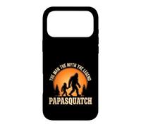 Carcasa para iPhone 17 Pro MAX Papa Squatch The Man The Myth The Legend Bigfoot Día del Padre