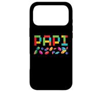 Carcasa para iPhone 17 Pro MAX Papi Master Builder Bloques de construcción a Juego Familia