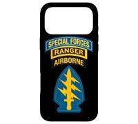 Carcasa para iPhone 17 Pro MAX Parche US Special Forces - SF Ranger Tab - Boina Verde Negra