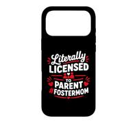 Carcasa para iPhone 17 Pro MAX Parent Support Family Love Licensed To Parent Foster Mom