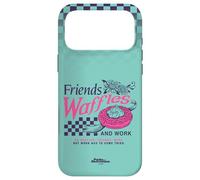 Carcasa para iPhone 17 Pro MAX Parks and Recreation Leslie Knope Friends Waffles Work
