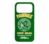 Carcasa para iPhone 17 Pro MAX Parks and Recreation Pawnee City Hall Non-Essential Employee