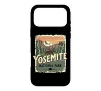 Carcasa para iPhone 17 Pro MAX Parque Nacional Yosemite California USA Vintage Travel Design