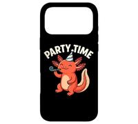 Carcasa para iPhone 17 Pro MAX Party Time Axolotl - Bonito diseño de Animales Divertidos