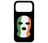 Carcasa para iPhone 17 Pro MAX Pasamontañas Tricolor irlandés, Rodillera, diseño de Bandera Irlandesa