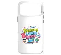Carcasa para iPhone 17 Pro MAX Pasaporte Laptop Repeat Travel Work Lifestyle Design