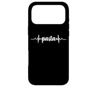 Carcasa para iPhone 17 Pro MAX Pasta Heartbeat ECG | Italian Chef & Food Lover Foodie