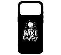 Carcasa para iPhone 17 Pro MAX Pastel de pastelería You Bake me Happy