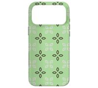 Carcasa para iPhone 17 Pro MAX Pastel Pink Old Rose Terra Cotta Petals Cross Pattern