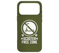 Carcasa para iPhone 17 Pro MAX Patinador Divertido del Parque de Patinaje Scooter Free Zone