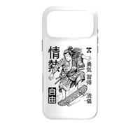 Carcasa para iPhone 17 Pro MAX Patineta Samurai Skater Passion Freedom