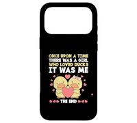 Carcasa para iPhone 17 Pro MAX Patito Érase Una Vez Había Una Chica Que Amaba Patos