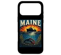 Carcasa para iPhone 17 Pro MAX Patrimonio costero del Barco Langosta de Maine