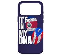 Carcasa para iPhone 17 Pro MAX Patrimonio de la Bandera de ADN de Costa Rica y Puerto Rico