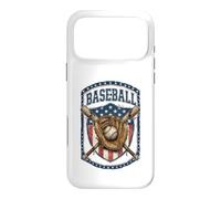 Carcasa para iPhone 17 Pro MAX Patriotic Baseball Glove USA Flag Vintage Graphic