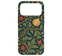 Carcasa para iPhone 17 Pro MAX Patrón botánico de Granada Estilo William Morris