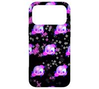 Carcasa para iPhone 17 Pro MAX Patrón de Calavera de Galaxia, Rosas, Pastel, gótico, diseño estético