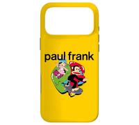 Carcasa para iPhone 17 Pro MAX Paul Frank Julius y Bunny Girl patinando