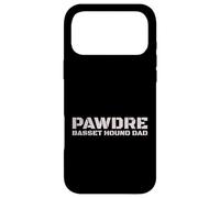 Carcasa para iPhone 17 Pro MAX PAWDRE Basset Hound Dad Dog Father