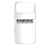 Carcasa para iPhone 17 Pro MAX PAWDRE, Real Men Love Cats. Feline Father Funny Cat Dad