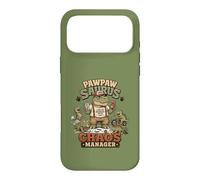 Carcasa para iPhone 17 Pro MAX Pawpaw Saurus Chaos Manager Abuelo Papá Broma Vintage