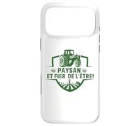 Carcasa para iPhone 17 Pro MAX Paysan et Fier de l'être Design Humor Agricole Fermier