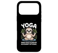 Carcasa para iPhone 17 Pro MAX Paz Interior Lograda Movimiento Opcional Yoga Perezoso
