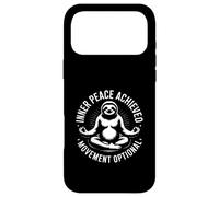 Carcasa para iPhone 17 Pro MAX Paz Interior Lograda Movimiento Opcional Yoga Perezoso