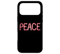 Carcasa para iPhone 17 Pro MAX Peace - Christian Faith Candy Cane Red & White Christmas