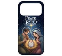 Carcasa para iPhone 17 Pro MAX Peace on Earth Elegant Nativity Christmas Art