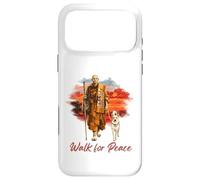 Carcasa para iPhone 17 Pro MAX Peace Walking Monks and Aloka Dog Walk for Peace