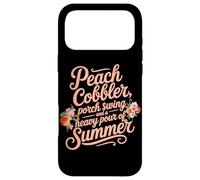 Carcasa para iPhone 17 Pro MAX Peach Cobbler Porch Swing and a Heavy Pour of Summer