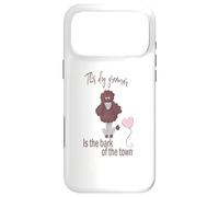 Carcasa para iPhone 17 Pro MAX Peluquería de Perros Bark of The Town Pet Grooming Humor Design