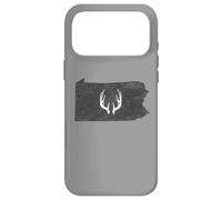 Carcasa para iPhone 17 Pro MAX Pennsylvania PA Deer Hunting Shed Antlers Design