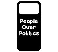 Carcasa para iPhone 17 Pro MAX People Over Politics Human Rights Protest Saying Design