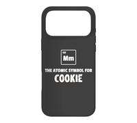 Carcasa para iPhone 17 Pro MAX Periodic Table Mm Element of Cookie Atomic Symbol