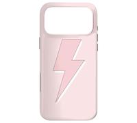 Carcasa para iPhone 17 Pro MAX Perno de relámpago Rosa Pastel estético