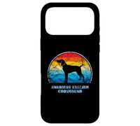 Carcasa para iPhone 17 Pro MAX Perro de diseño Vintage de American English Coonhound