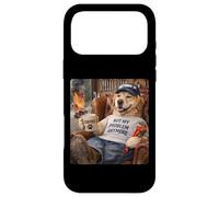Carcasa para iPhone 17 Pro MAX Perro Labrador Retriever Jubilado 2026, ya no es mi Problema