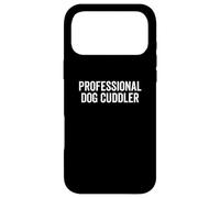 Carcasa para iPhone 17 Pro MAX Perro Profesional abrazador Divertido dueño Mascota Animal