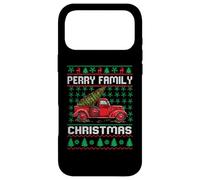 Carcasa para iPhone 17 Pro MAX Perry Family Ugly Christmas Sweater Red Truck Funny Xmas