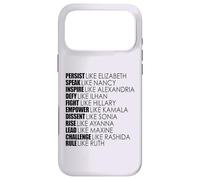 Carcasa para iPhone 17 Pro MAX PERSISTE como LA Regla DE Elizabeth como Ruth Mujeres Meme