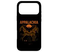 Carcasa para iPhone 17 Pro MAX Pesadillas de Halloween de los Apalaches: Hombre Polilla, Hombre Sombrero y Wendigo