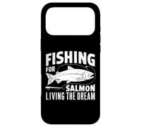 Carcasa para iPhone 17 Pro MAX Pesca del salmón Viviendo el sueño Pesca del salmón