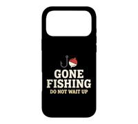 Carcasa para iPhone 17 Pro MAX Pescador ido a Pescar no esperes Viaje de Pesca